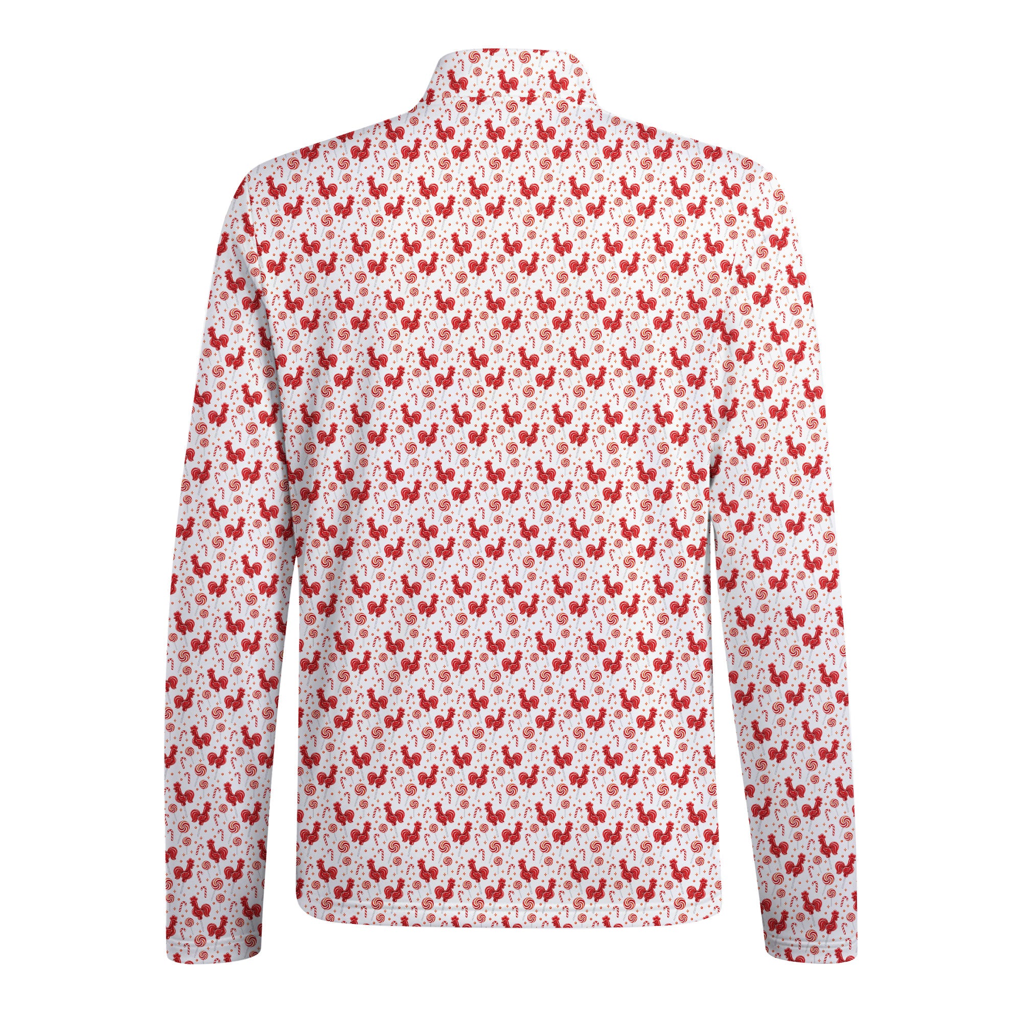 Rooster Lollipop Half Zip Pullover