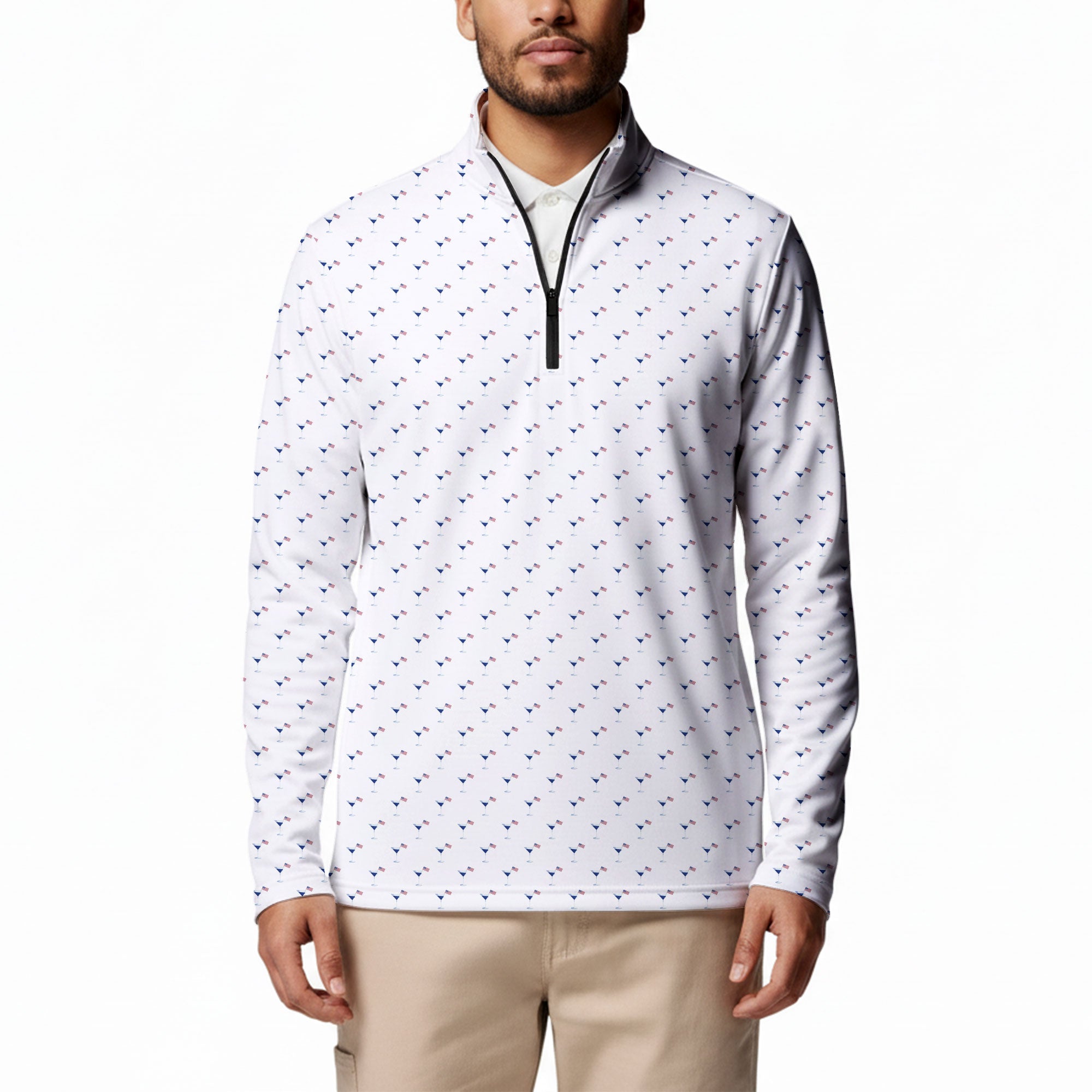 Freedom Martini Half Zip Pullover