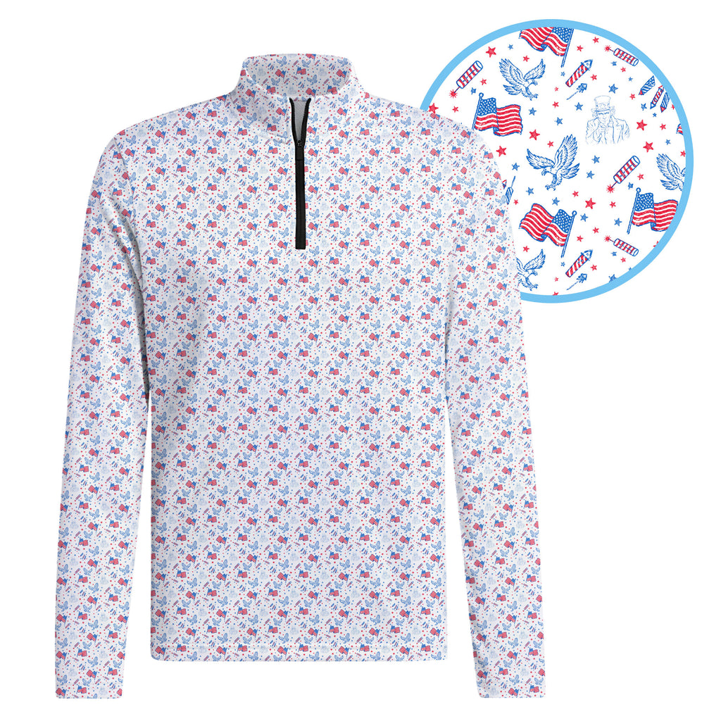 Eagle Spirit Half Zip Pullover