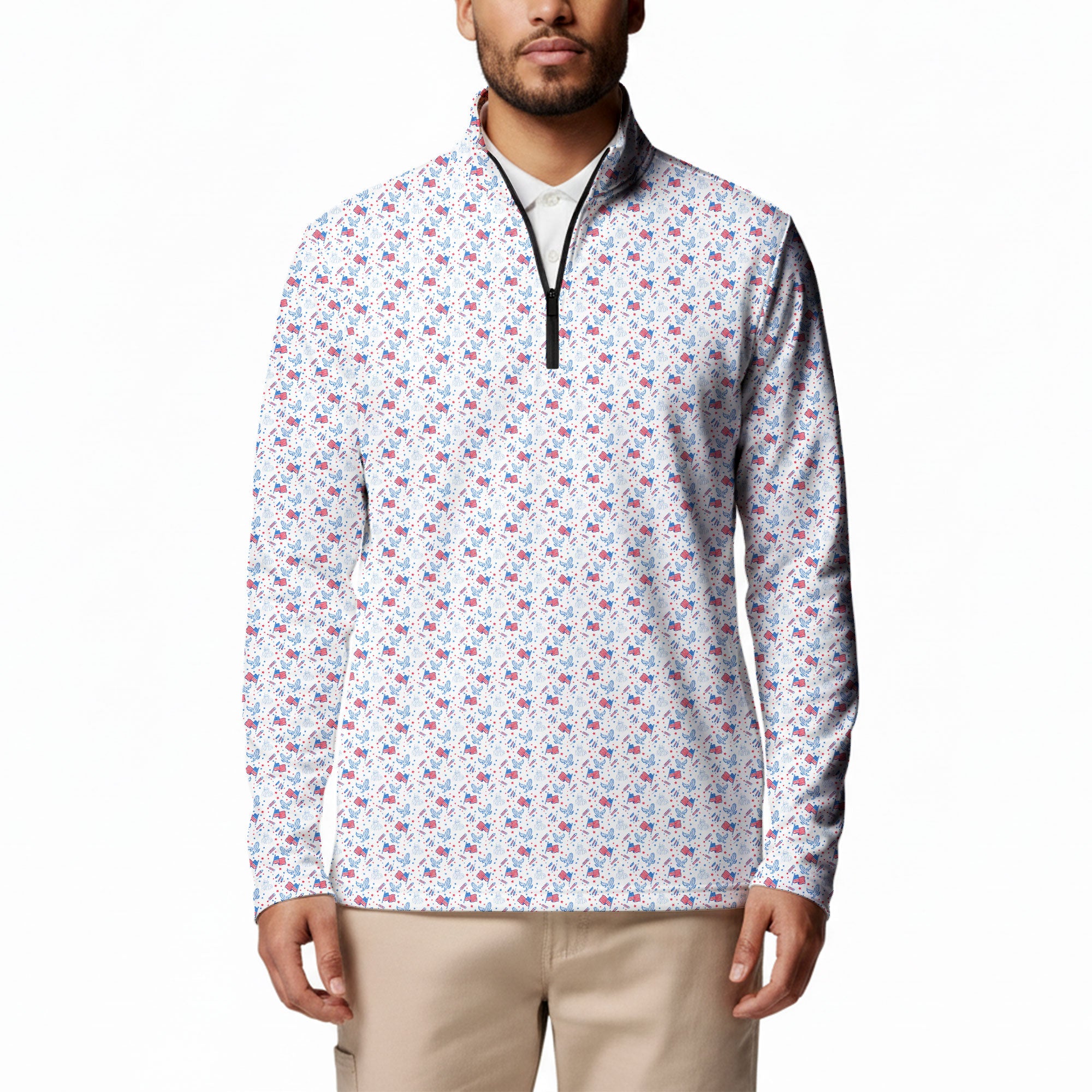 Eagle Spirit Half Zip Pullover