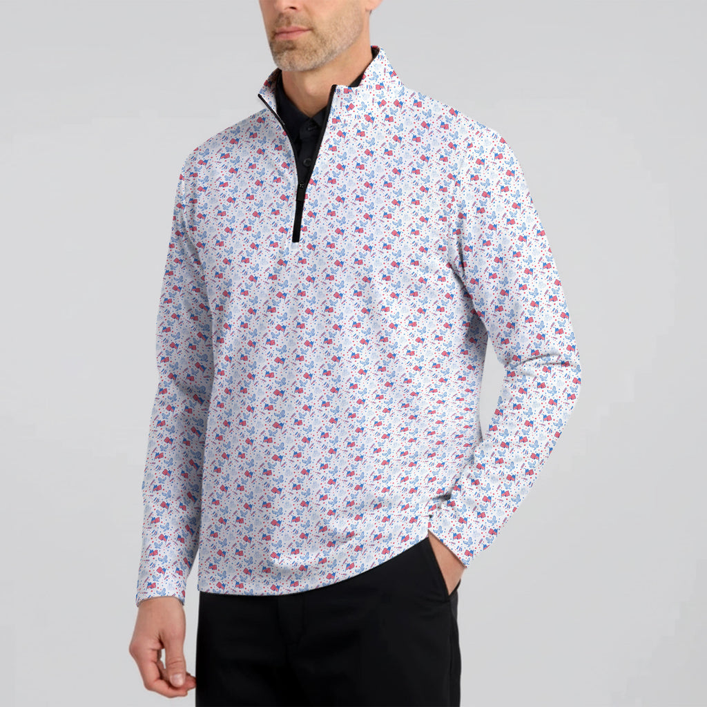 Eagle Spirit Half Zip Pullover