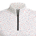 USA Spatter Half Zip Pullover