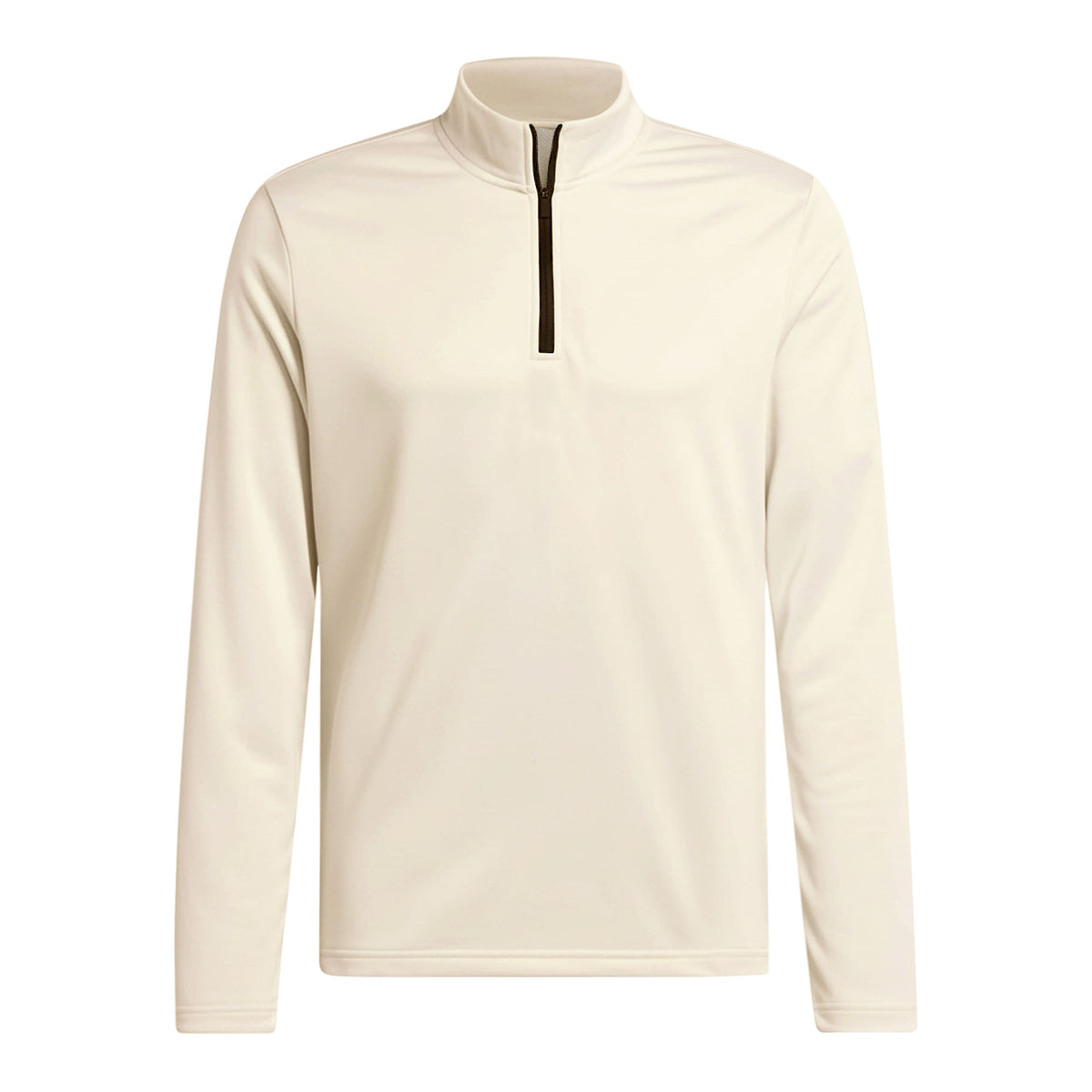 Sand Solid Half Zip Pullover