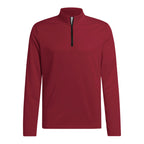 Burgundy Solid HalfZip Pullover