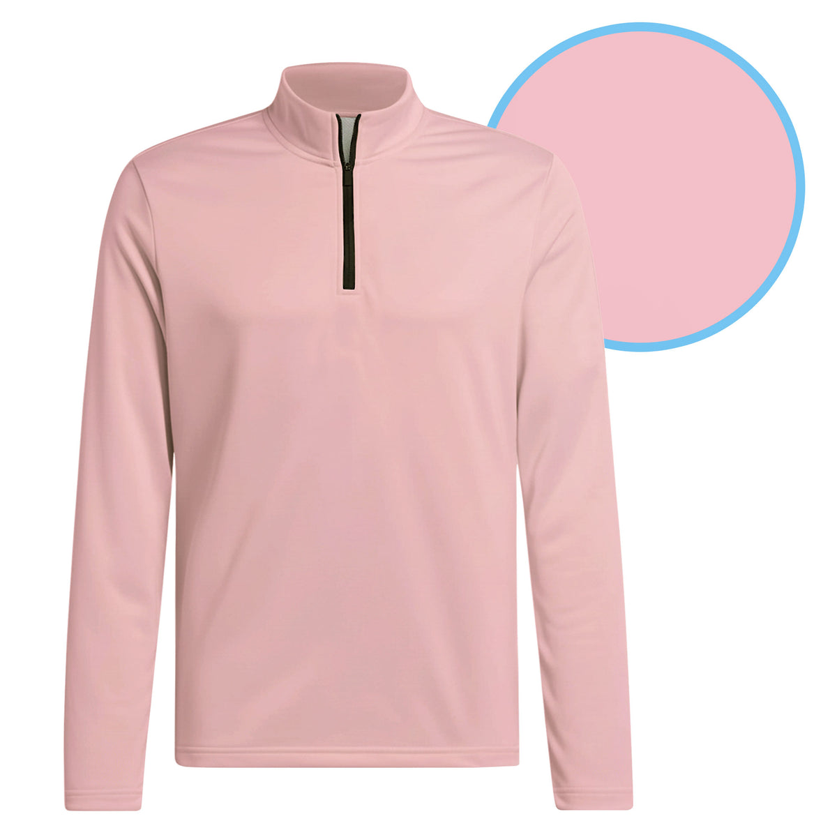 Pink Azalea HalfZip Pullover
