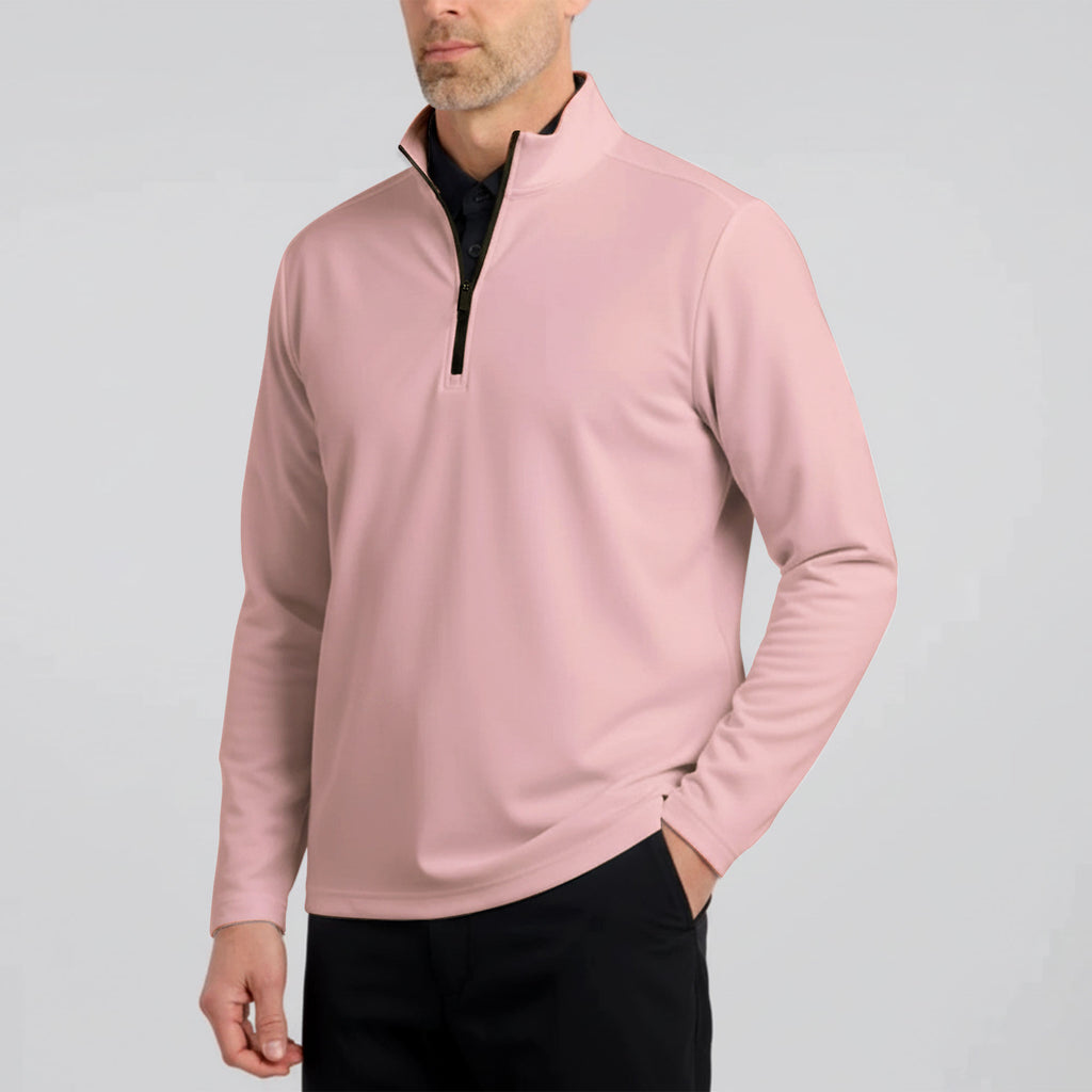 Pink Azalea HalfZip Pullover