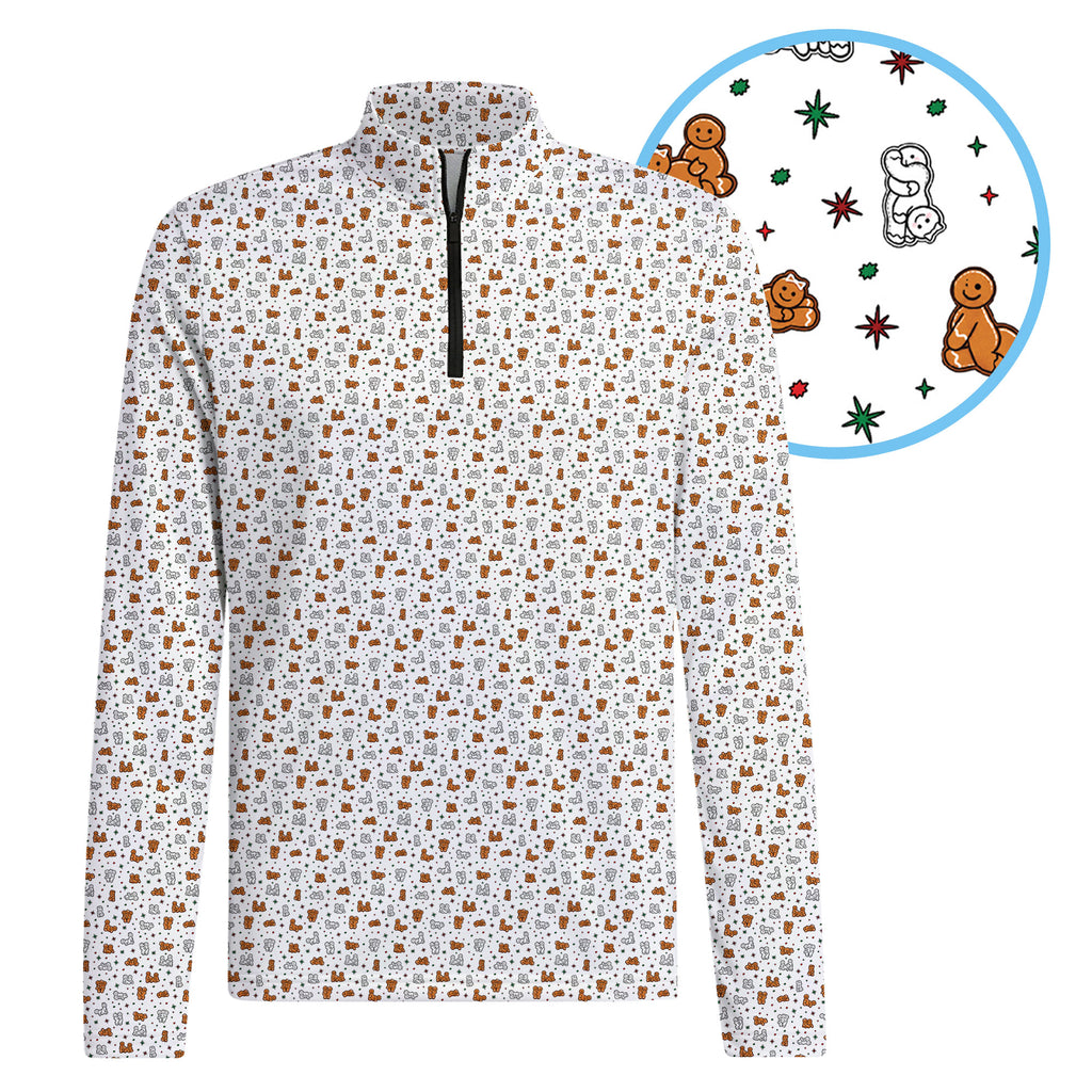 Naughty Cookies HalfZip Pullover