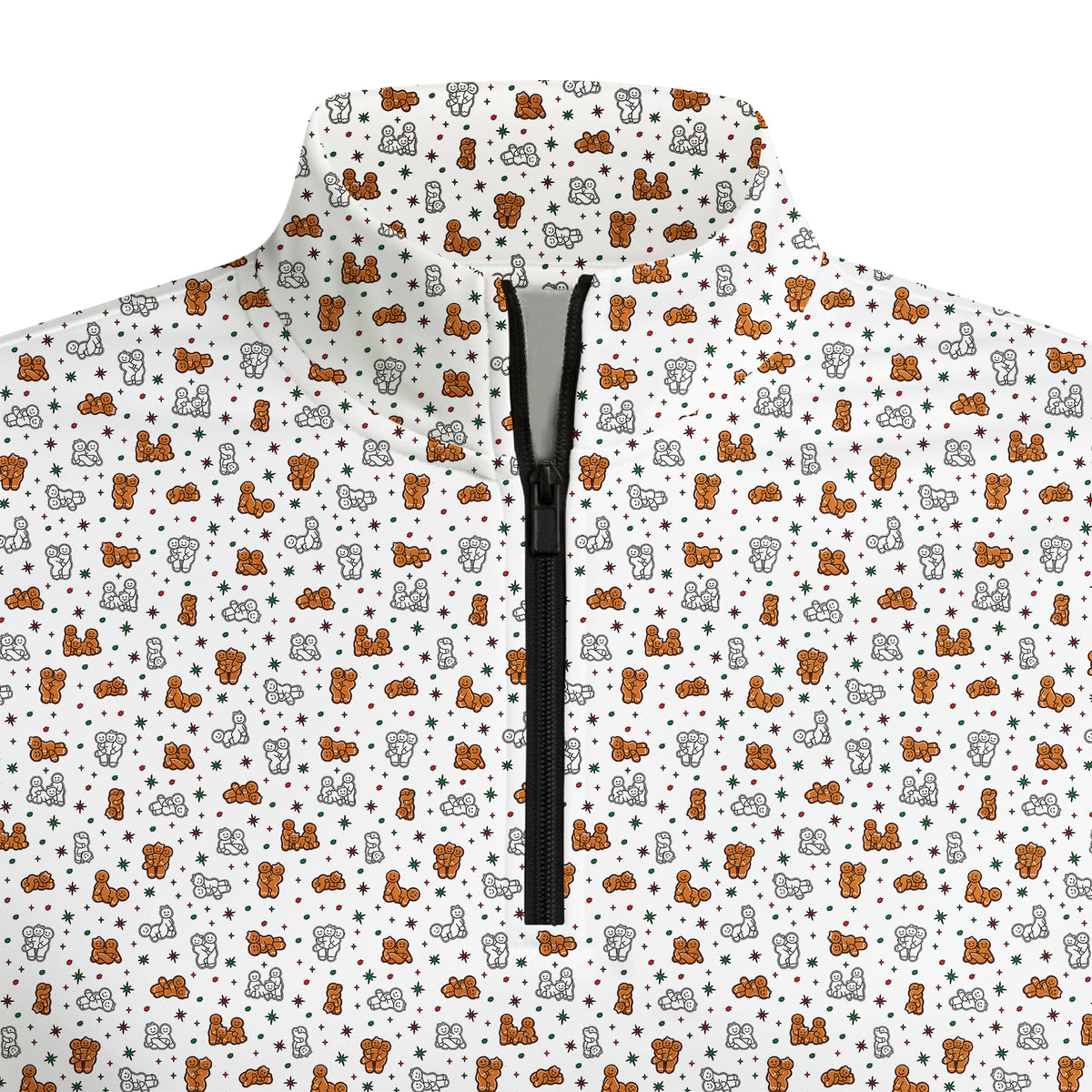 Naughty Cookies HalfZip Pullover