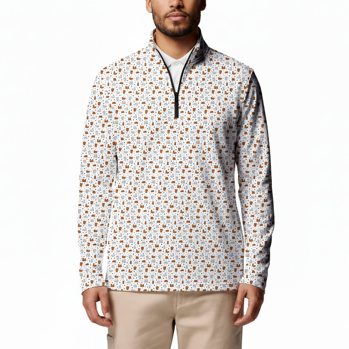 Naughty Cookies HalfZip Pullover