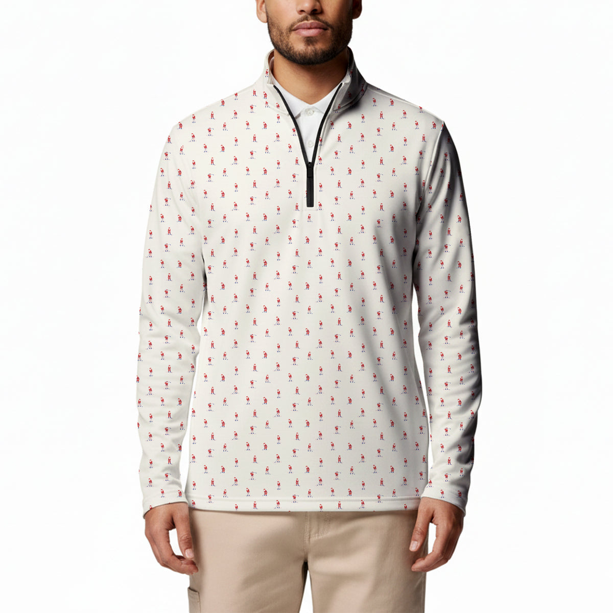 Santa’s Back Nine HalfZip Pullover