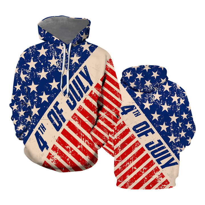 American Flag - 4th of July Hoodie