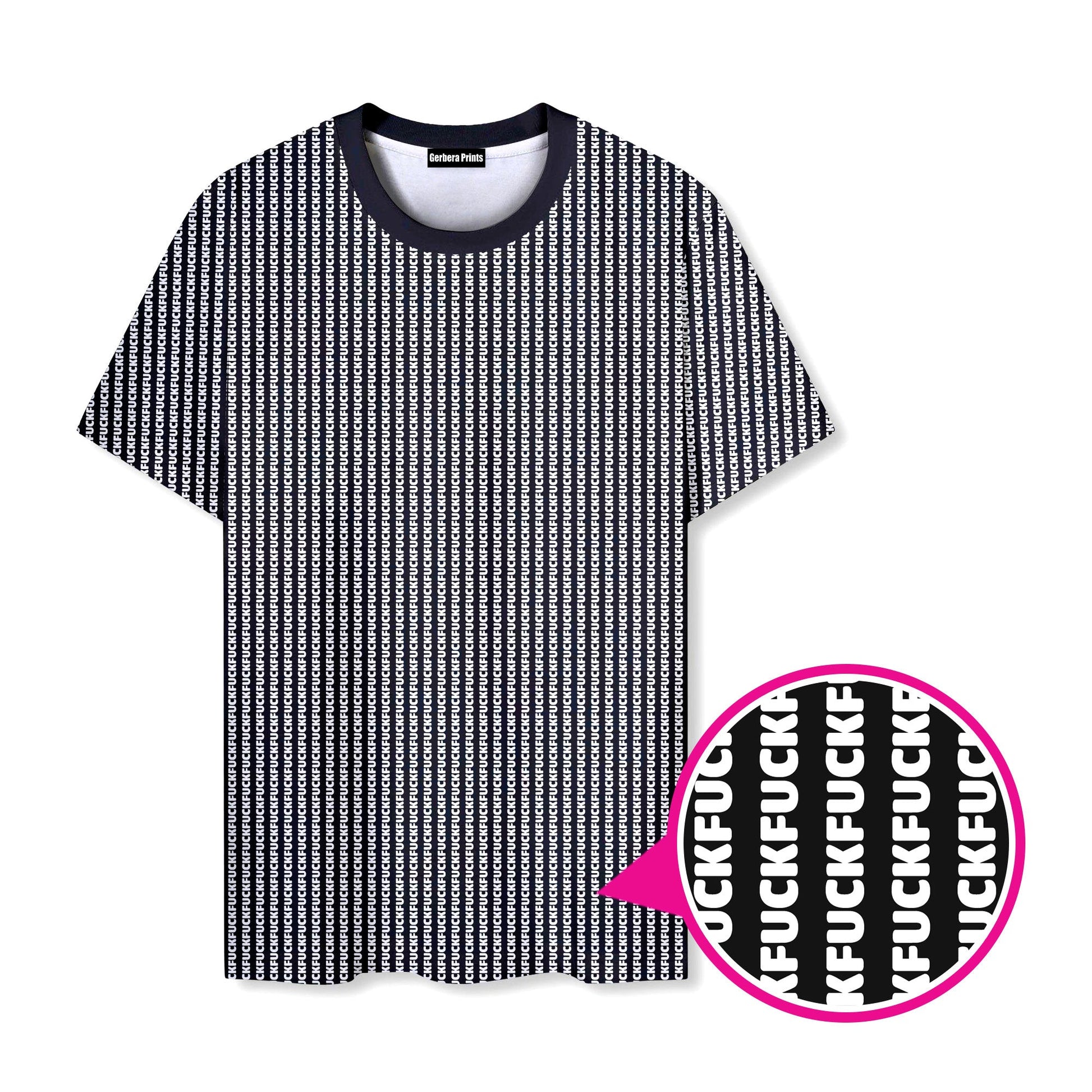 No F*cks Given Striped - Funny T Shirt