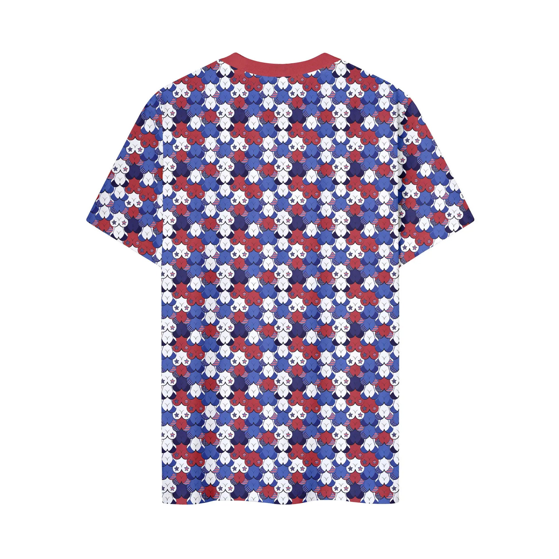 My Eyes Are Up Here Funny American - Funny T Shirt