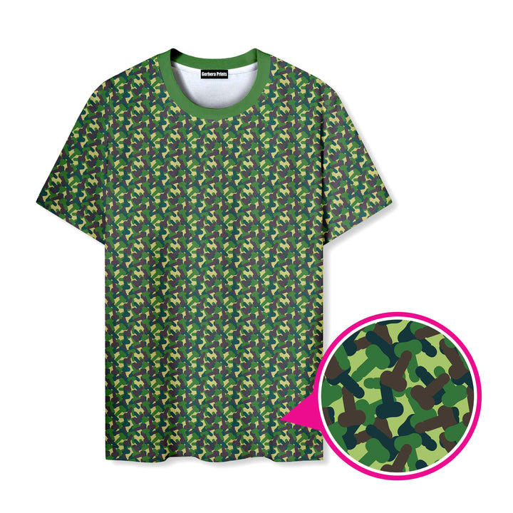 Camouflage Frank and Beans - Funny T Shirt