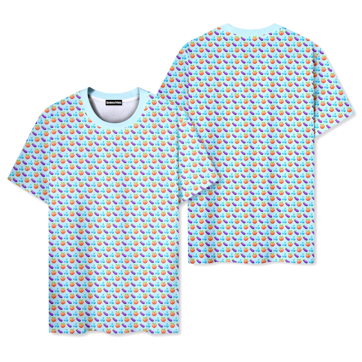 A Taste of Eggplant & Peach - Funny T Shirt