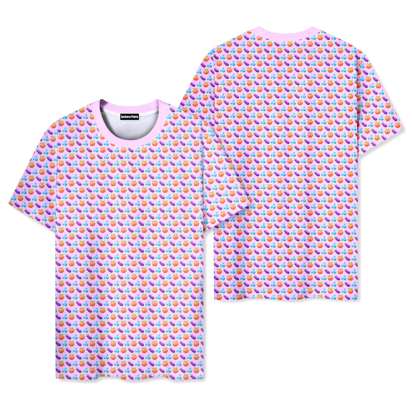 A Taste of Eggplant & Peach - Funny T Shirt