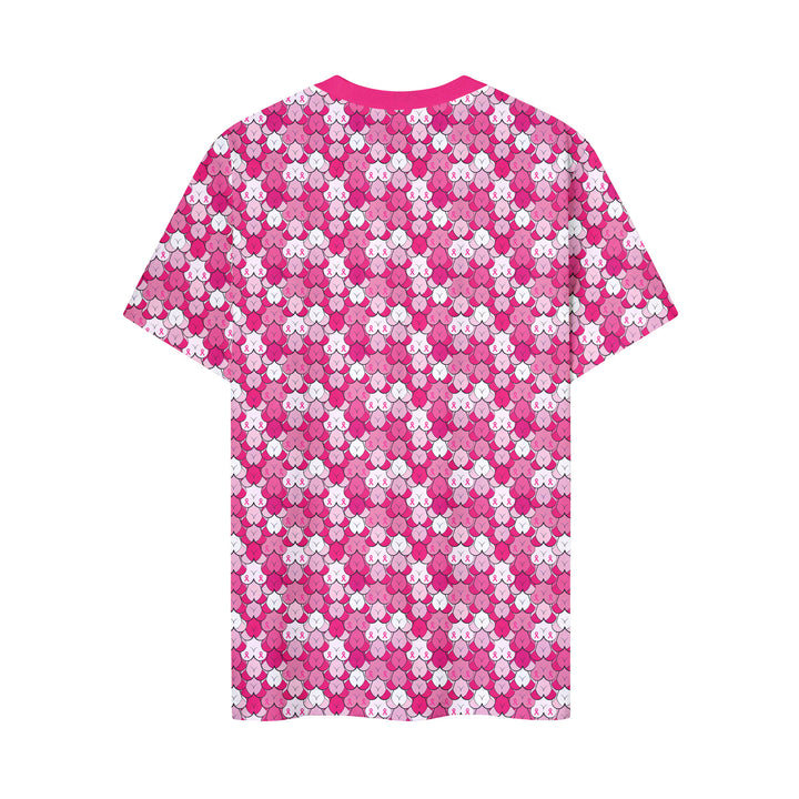 Pink Ribbon - Funny T Shirt 