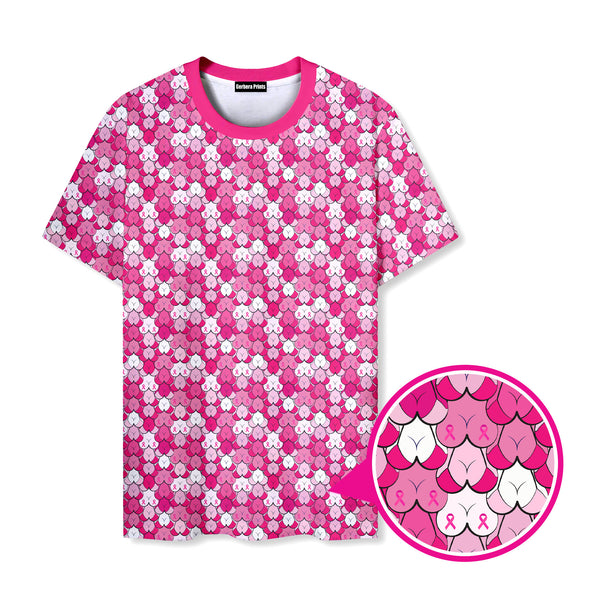 Pink Ribbon - Funny T Shirt 