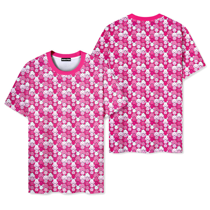 Pink Ribbon - Funny T Shirt 