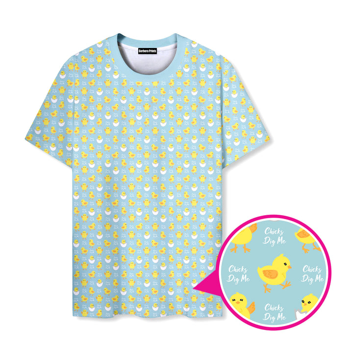 Chicks Dig Me Easter Eggs - Funny T Shirt 