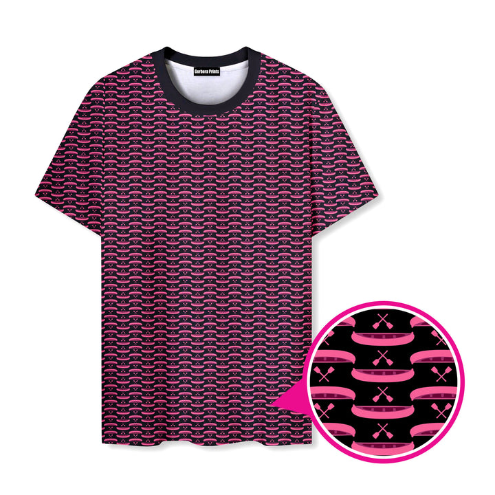 Paddle the Pink Canoe - Funny T Shirt 