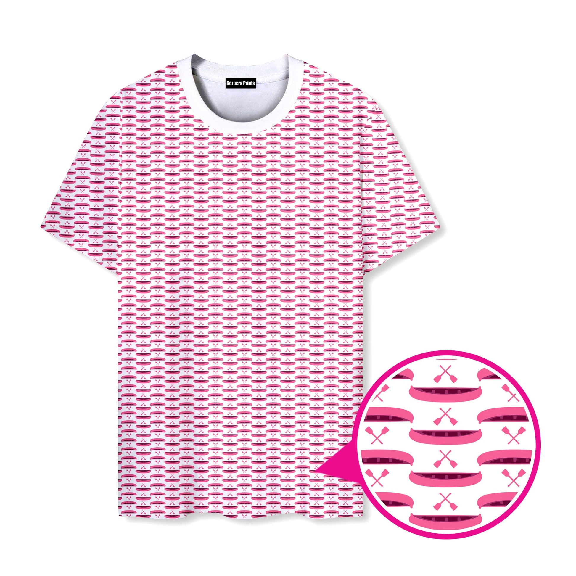 Paddle the Pink Canoe - Funny T Shirt 