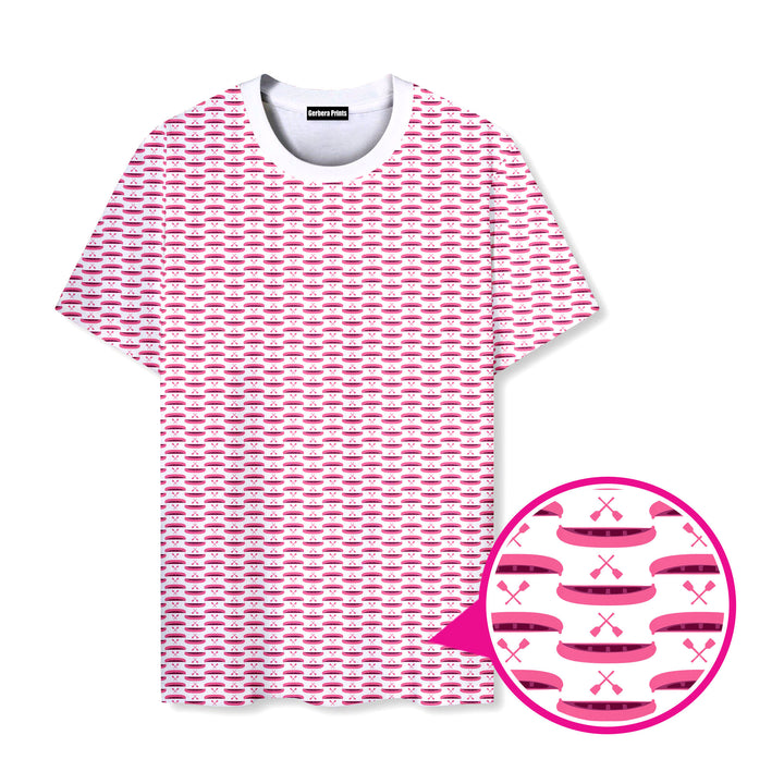 Paddle the Pink Canoe - Funny T Shirt 