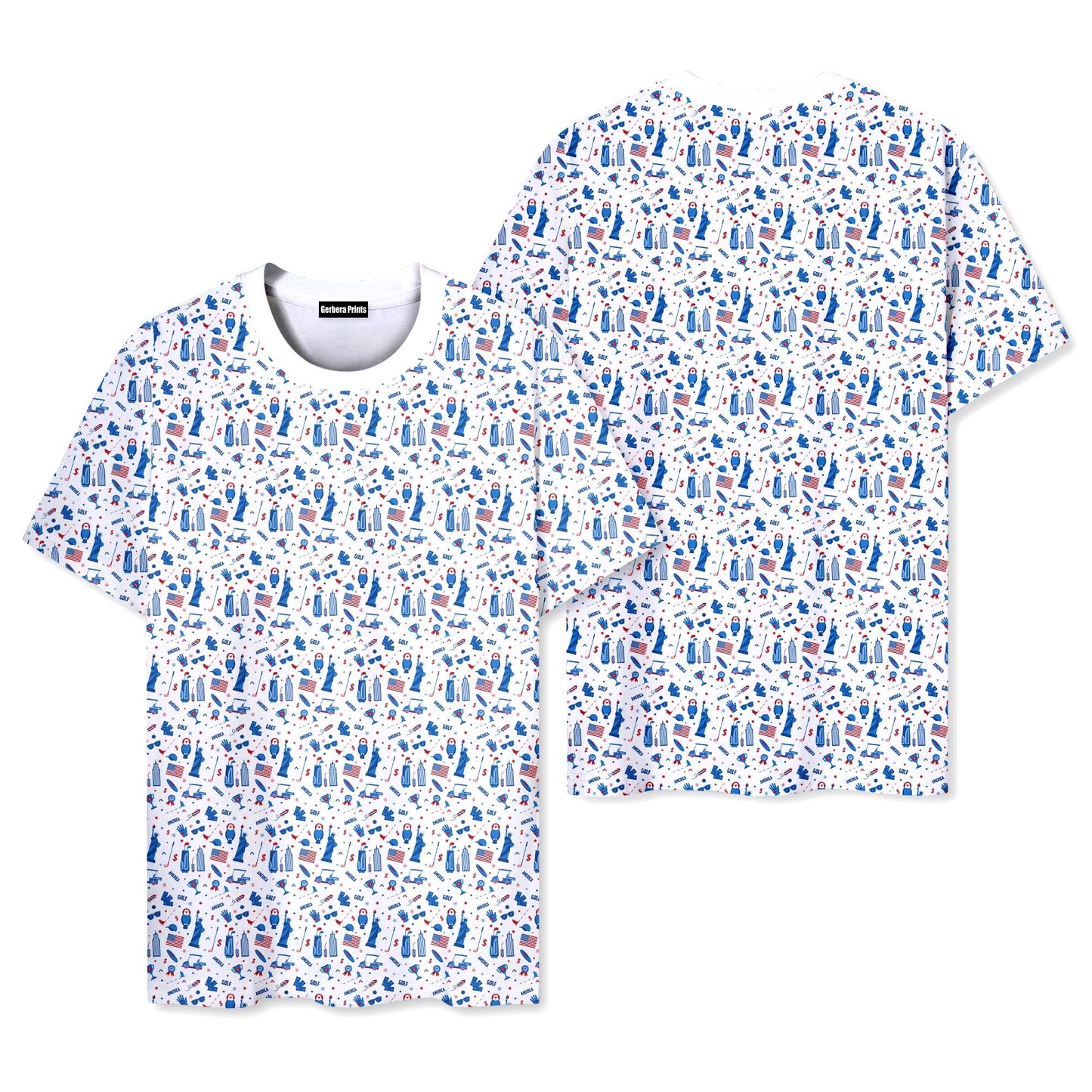 America Golf - Funny T Shirt