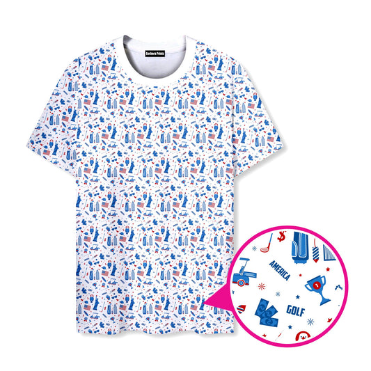 America Golf - Funny T Shirt 