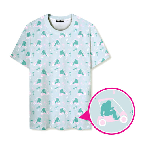 Bigfoot Golf - Funny T Shirt 