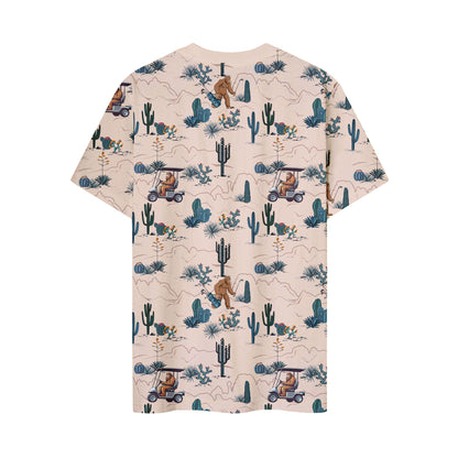Bigfoot On The Green - Funny T Shirt