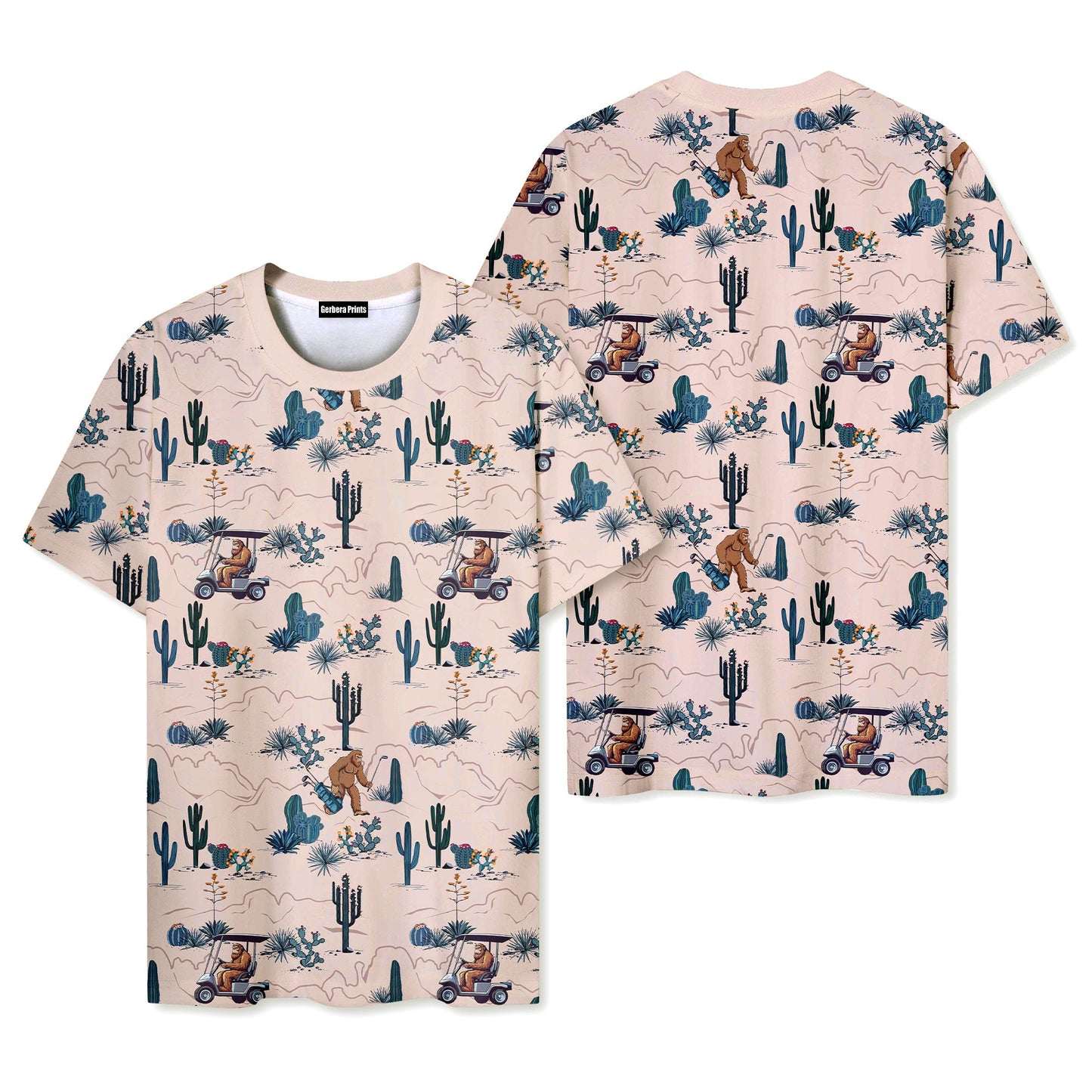 Bigfoot On The Green - Funny T Shirt