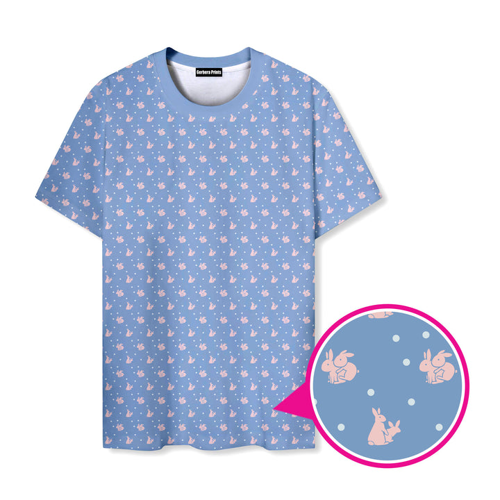 Lovers Rabbits - Funny T Shirt 