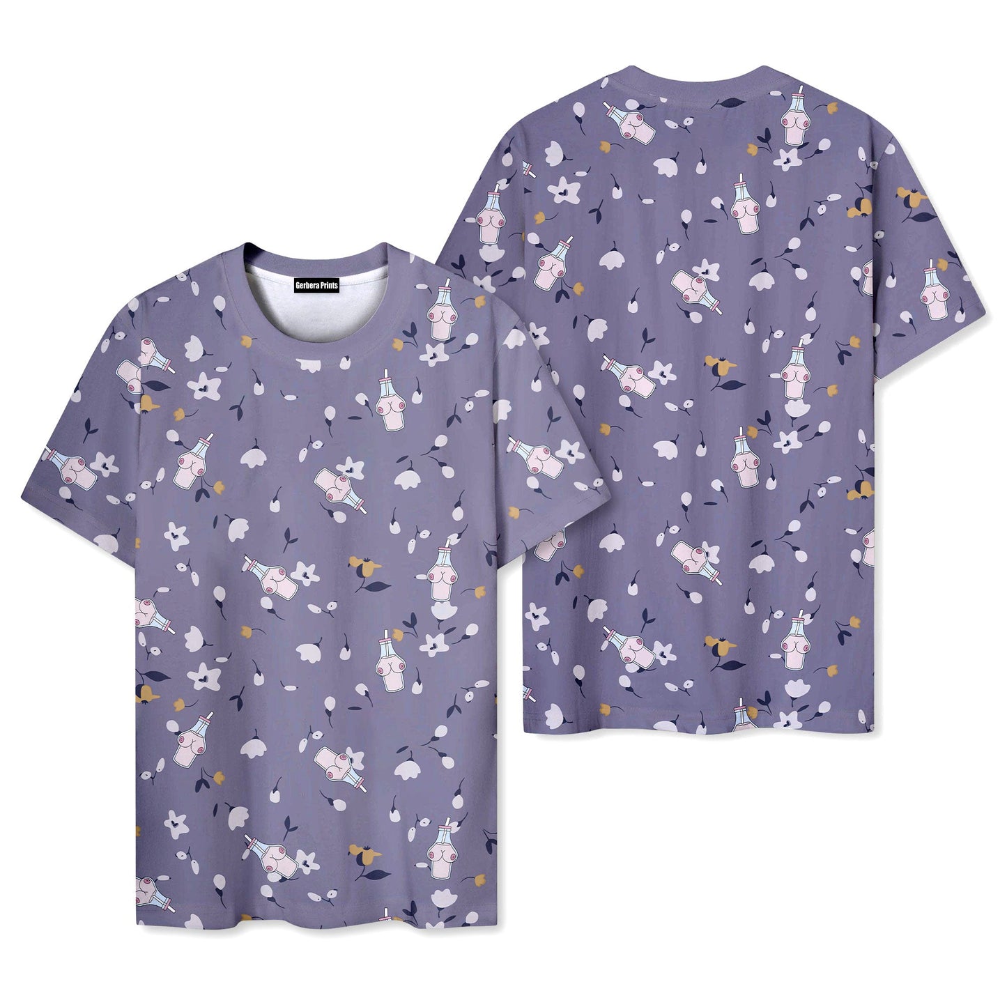 Milk Bottle - Funny T Shirt
