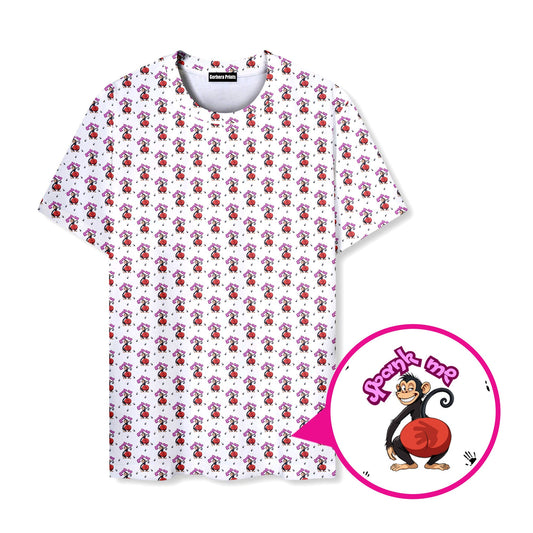Spank The Monkey - Funny T Shirt 