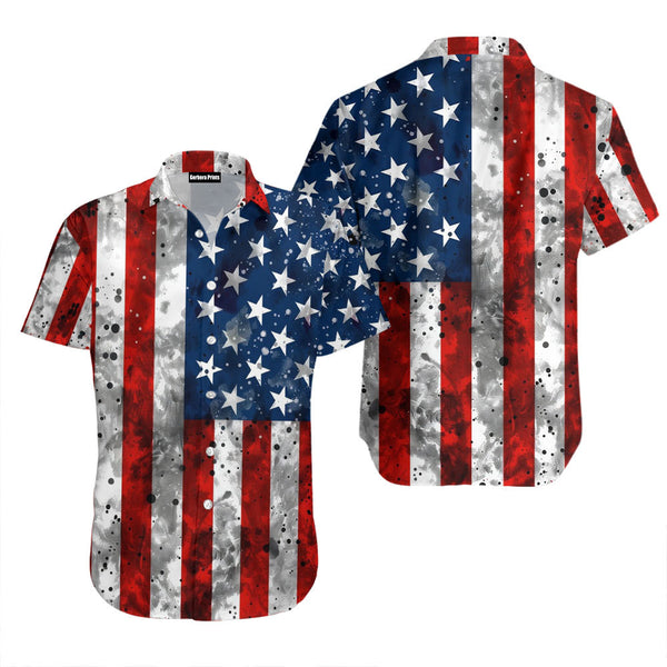 4th Of July Independence Day American Flag Hawaiian Shirt