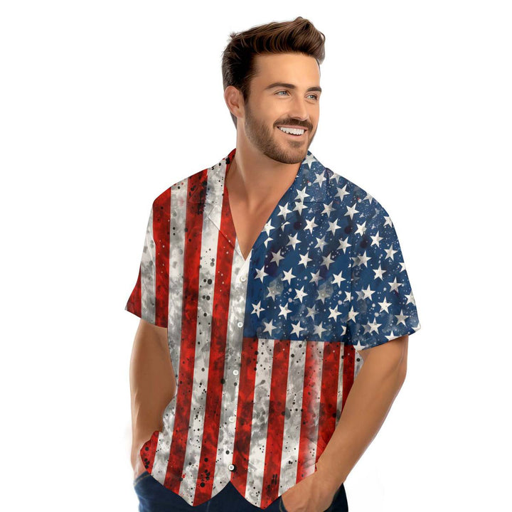 4th Of July Independence Day American Flag Hawaiian Shirt