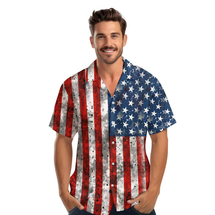 4th Of July Independence Day American Flag Hawaiian Shirt