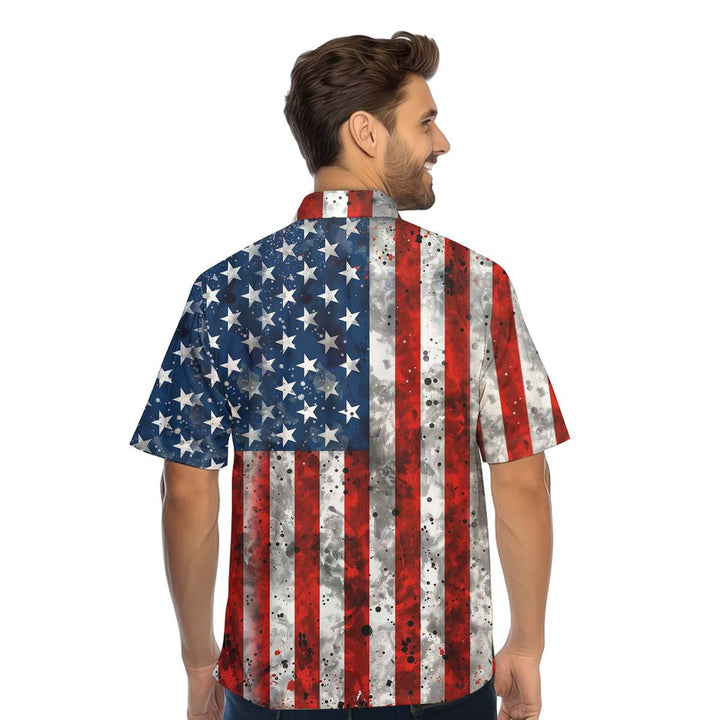 4th Of July Independence Day American Flag Hawaiian Shirt