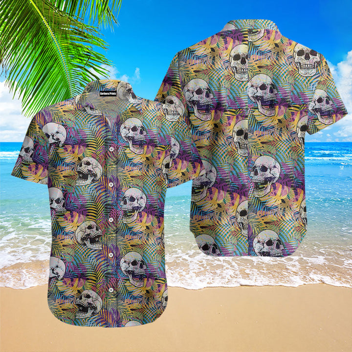 Amazing Skulls Hawaiian Shirt