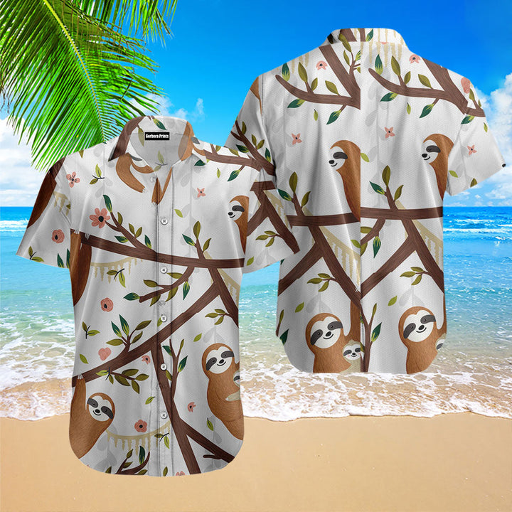 Amazing Sloth Hawaiian Shirt