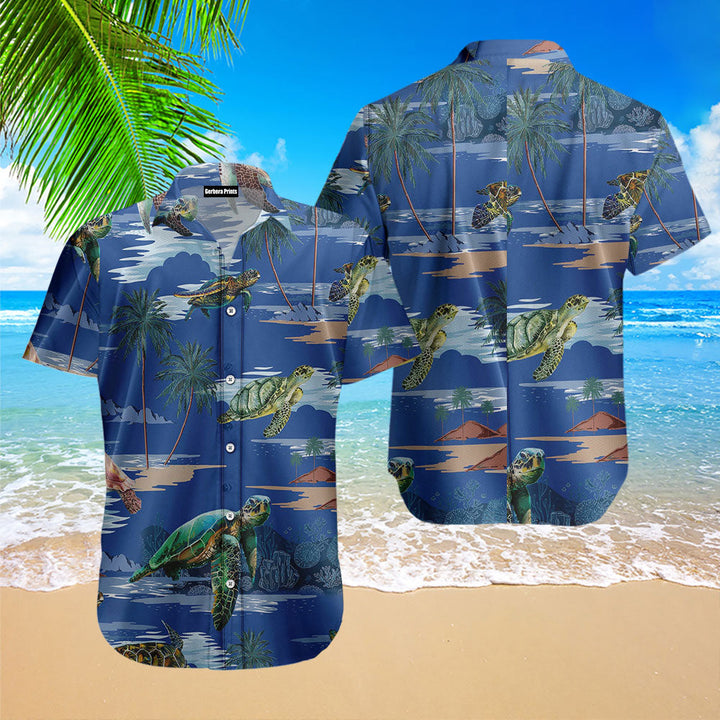 Amazing Turtle Hawaiian Shirt