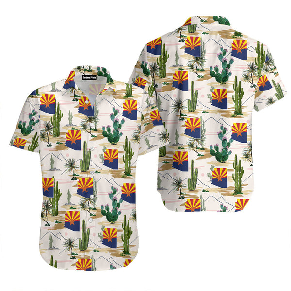 Arizona Cactus Hawaiian Shirt