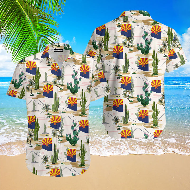 Arizona Cactus Hawaiian Shirt