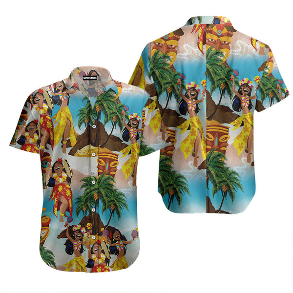 Beach Girl Hawaiian Shirt