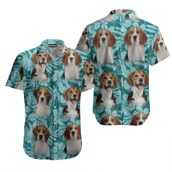 Beagle Summer Vacation Hawaiian Shirt