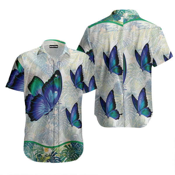 Butterfly Tropical Hawaiian Shirt