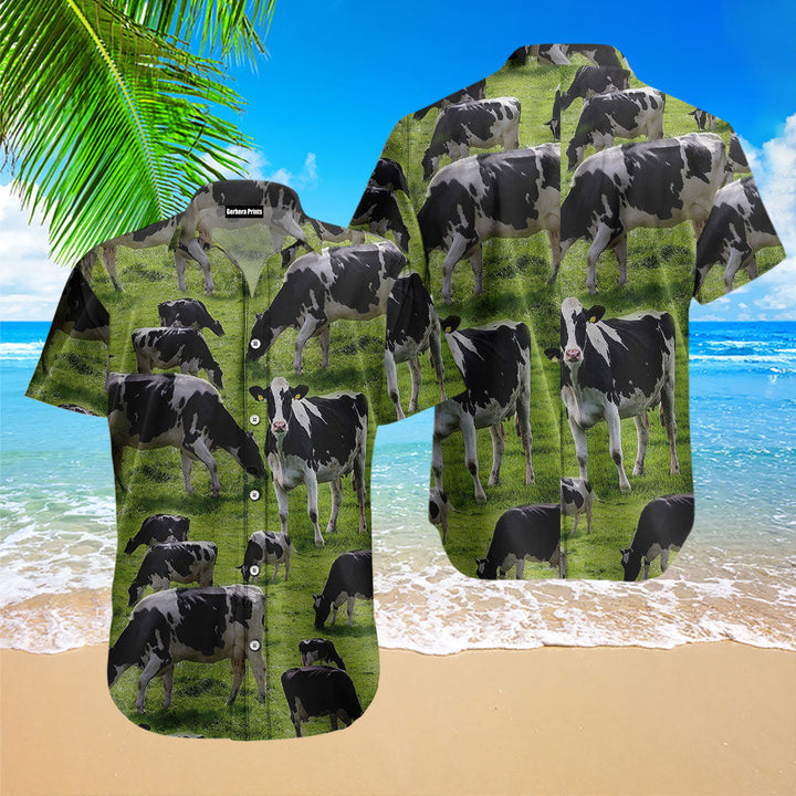 Cow Farm Hawaiian Shirt