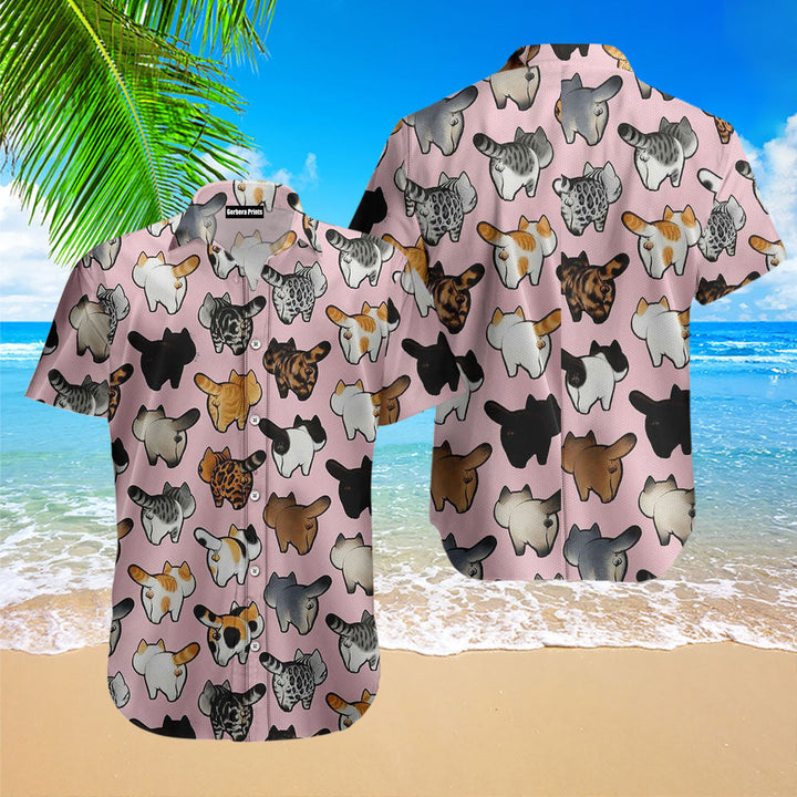 Freaking Love Cats Hawaiian Shirt