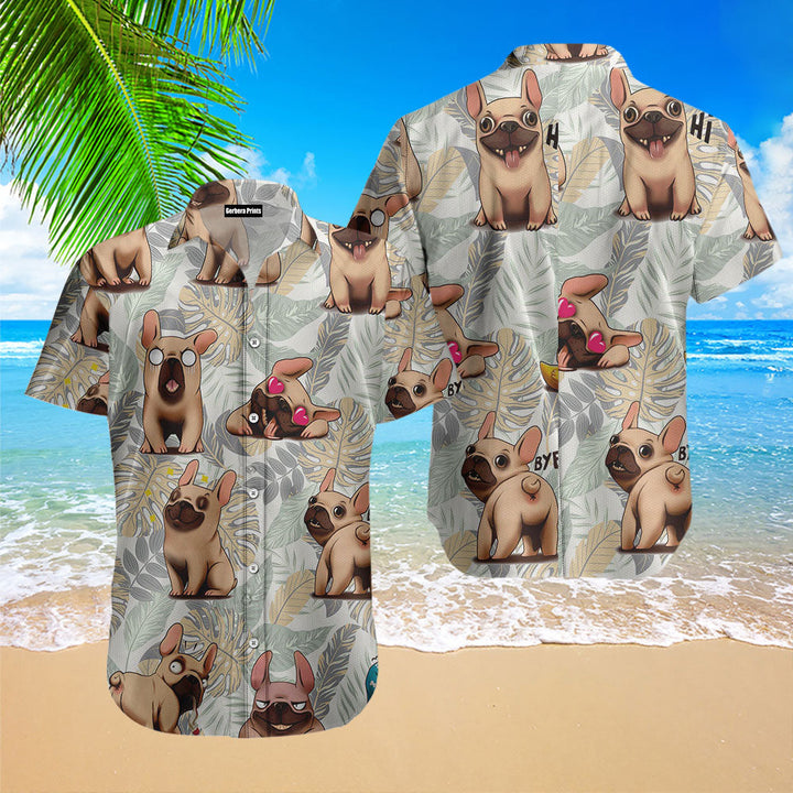 French Bulldog Life Hawaiian Shirt
